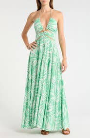 Elan Cutout Cover-Up Maxi Dress