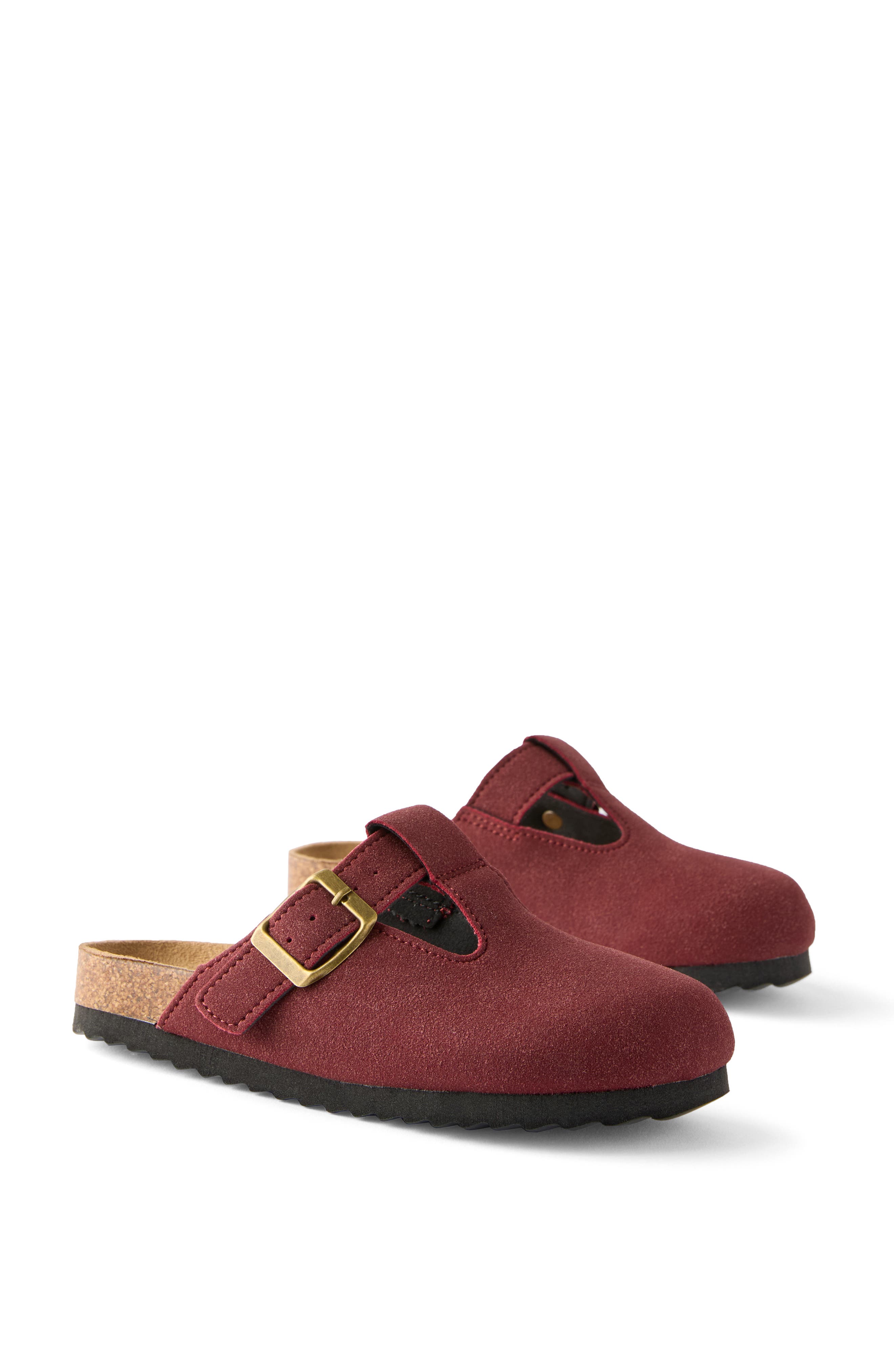 Kid's Kids T-Bar Buckle Slide, Alternate, color, Berry Jam