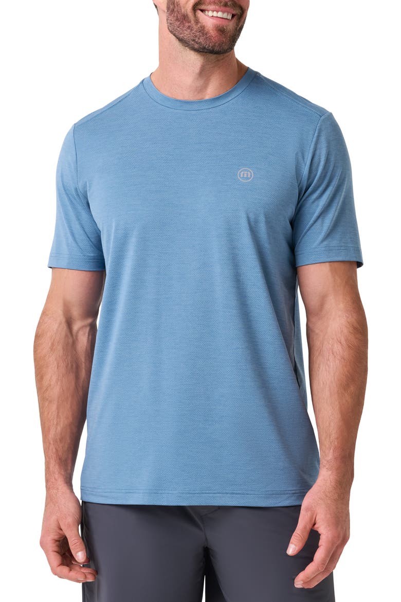 Heater Pro Active T-Shirt, Main, color, BLUE HORIZON