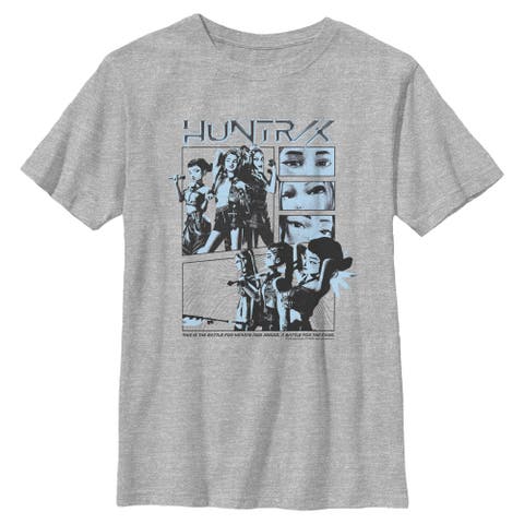 Boy's KPop Demon Hunters A Battle For The Fans  Graphic T-Shirt