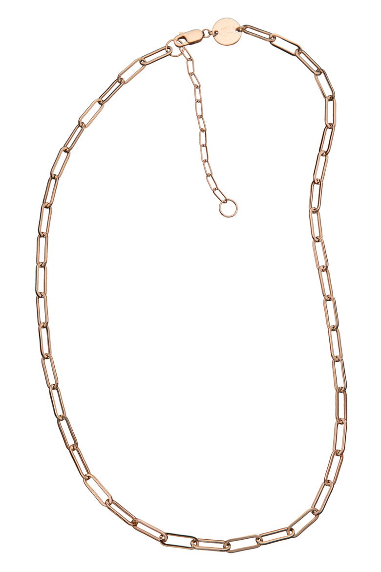 Maggie Chain Necklace, Main, color, YELLOW GOLD