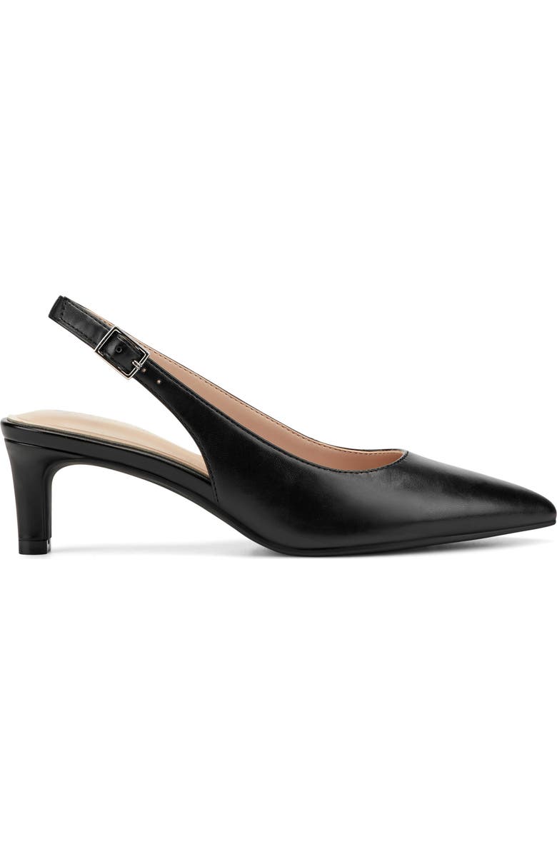 Easy Spirit Serachel Slingback Pump, Alternate, color, Black