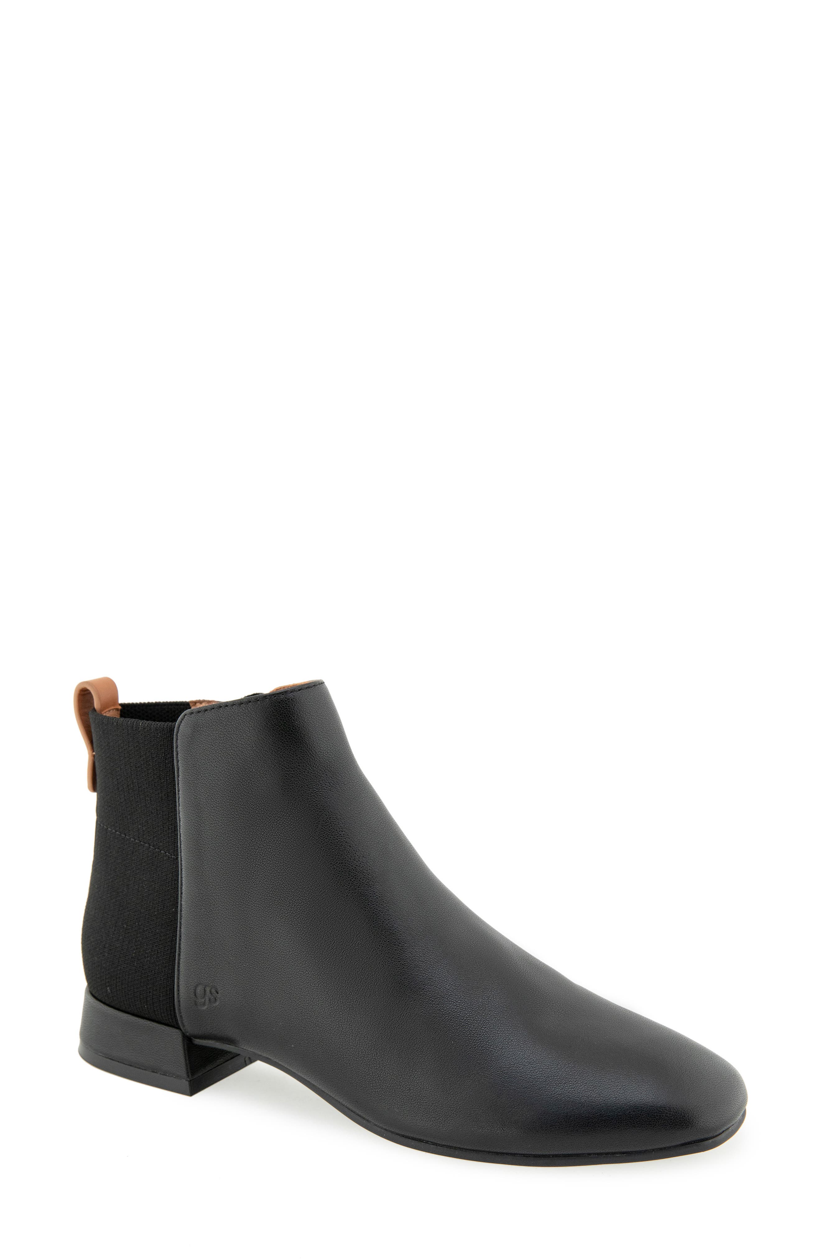 Port Chelsea Boot, Main, color, BLACK LEATHER