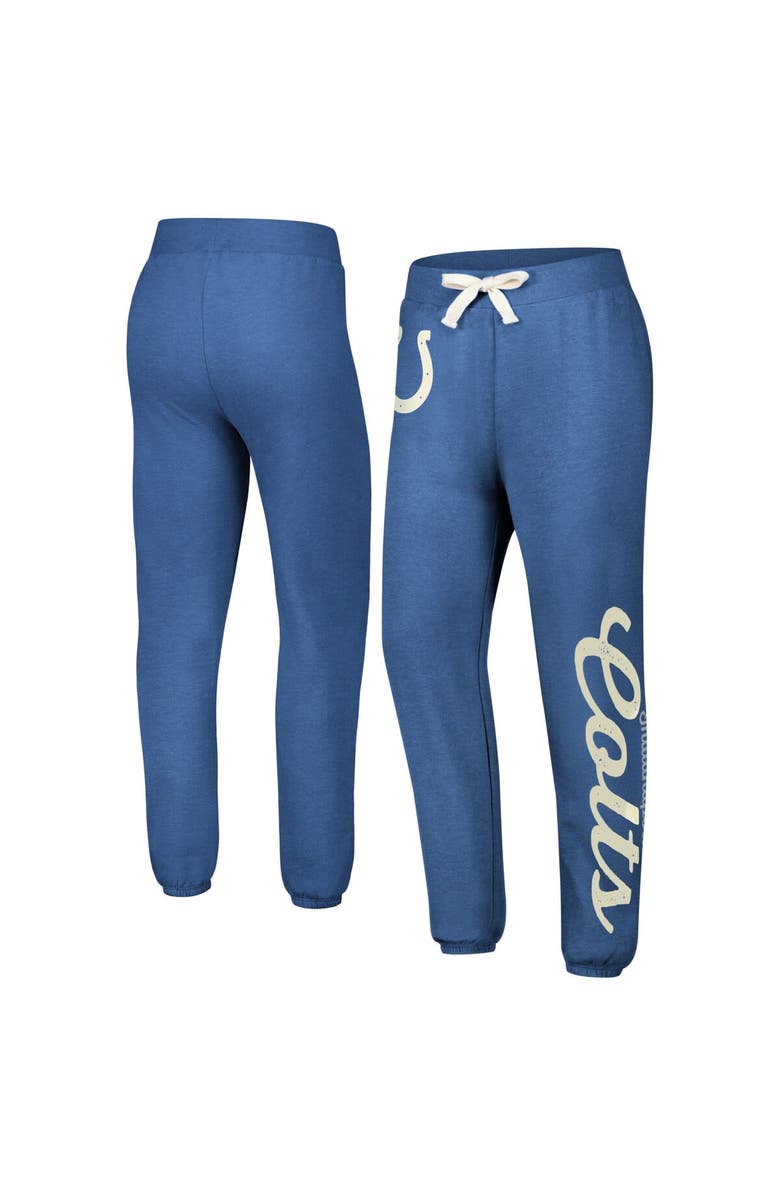 G-III 4HER BY CARL BANKS Women's G-III 4Her by Carl Banks Royal Indianapolis Colts Scrimmage Fleece Pants, Main, color, Royal