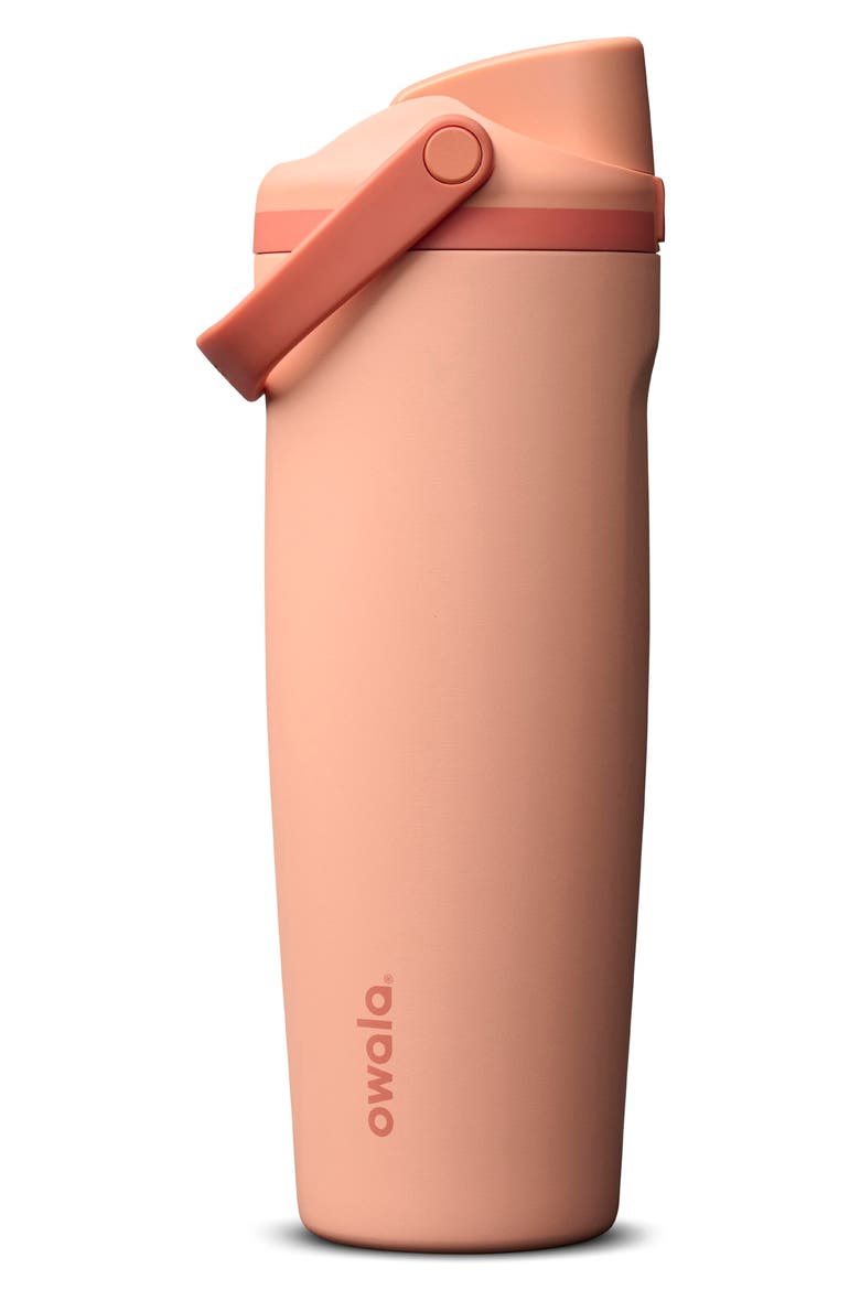 FreeSip® 30-Ounce Stainless Steel Water Bottle, Main, color, ORANGE