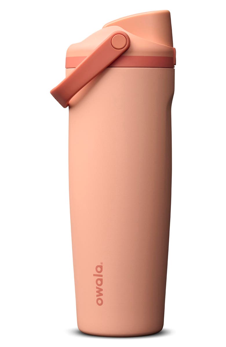 Owala FreeSip<sup>®</sup> 30-Ounce Stainless Steel Water Bottle, Main, color, Orange