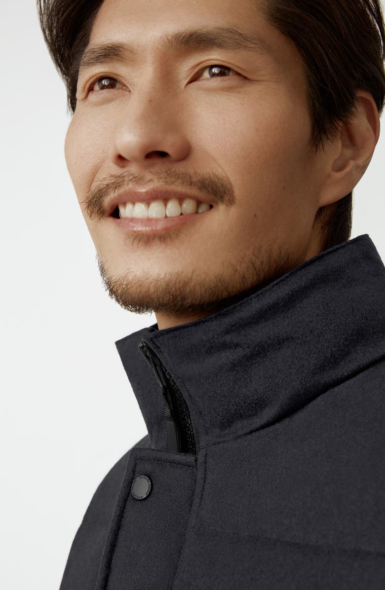 Canada Goose Garson Recycled Wool Blend Down Vest, Alternate, color,