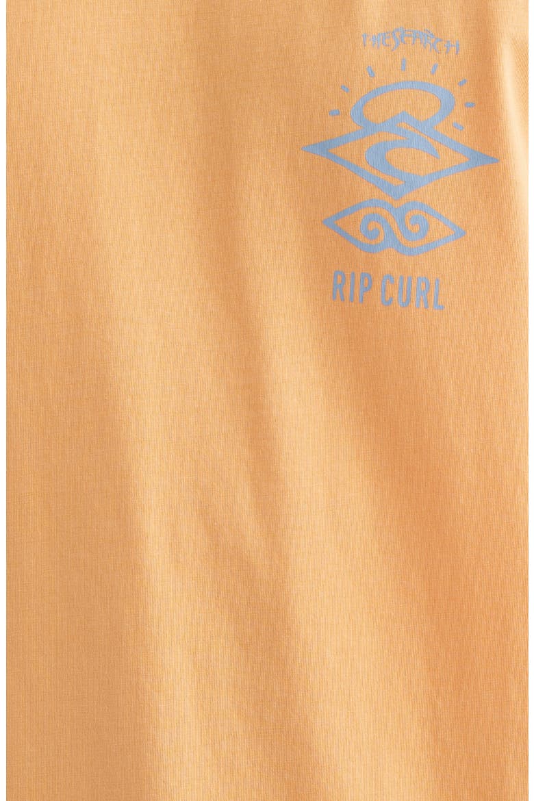 Search Icon Organic Cotton Graphic T-Shirt, Alternate, color, MANDARIN ZEST