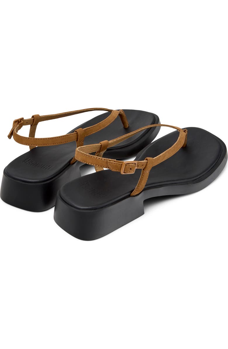 Camper Dana Sandal, Alternate, color, Medium Brown