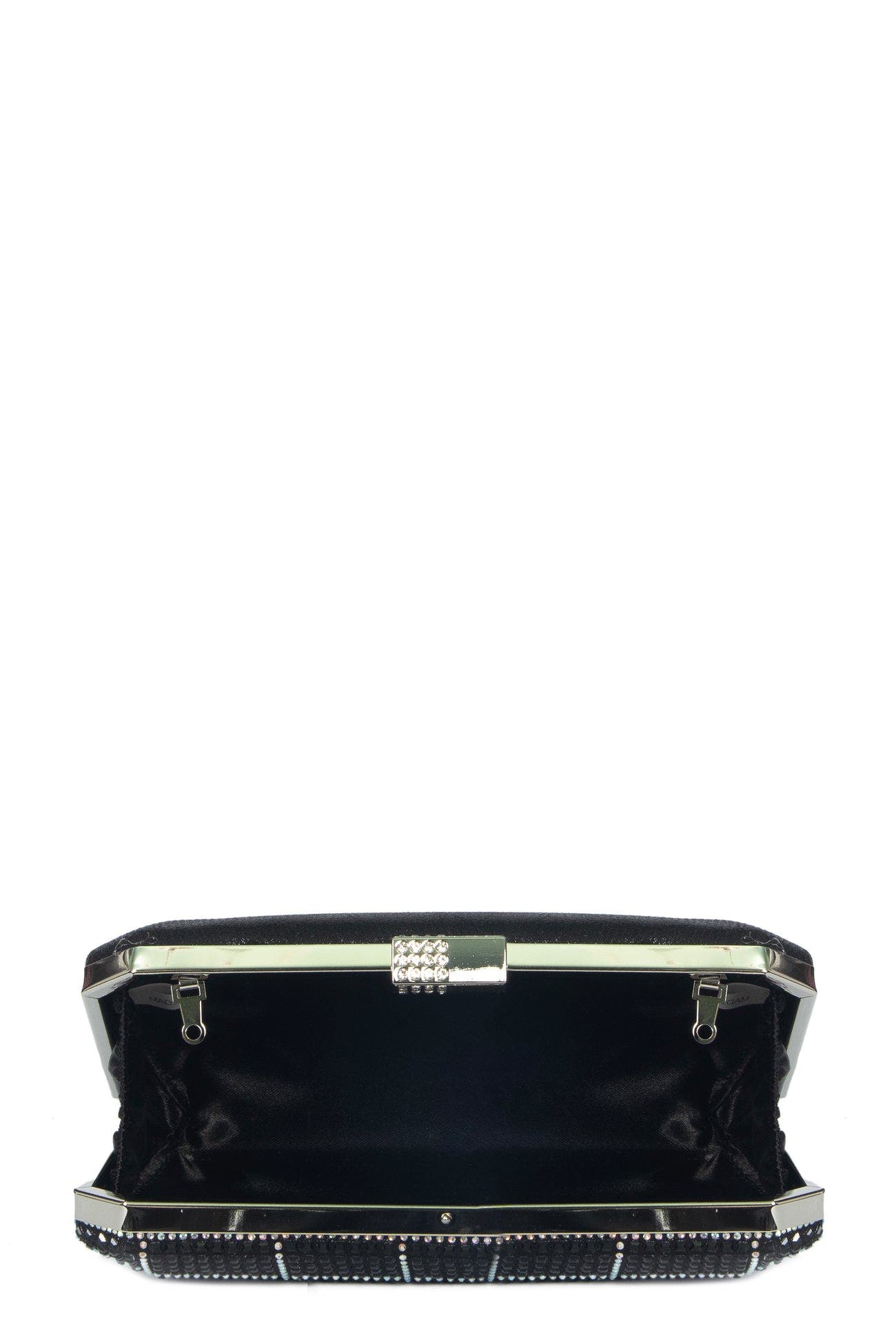 Lauren Lorraine Gemini Clutch, Alternate, color, Black