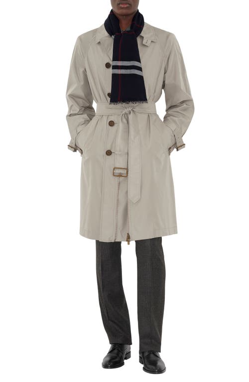 Burberry Giant Check Lightweight Wool Scarf
