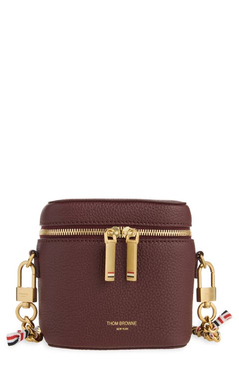 Box Leather Crossbody Pouch