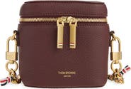 Thom Browne Box Leather Crossbody Pouch