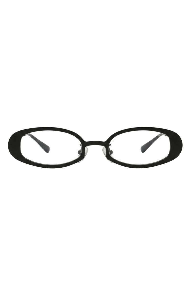 Fifth & Ninth Kylie 51mm Oval Blue Light Blocking Glasses, Main, color, 