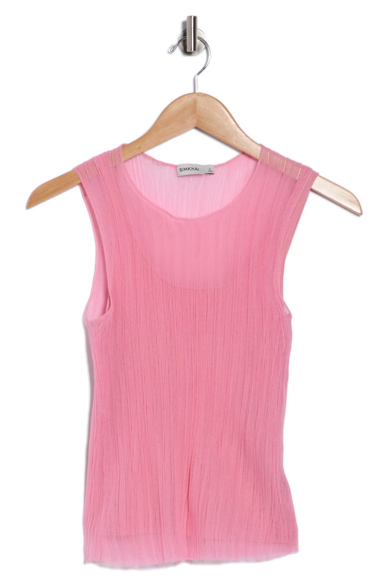 Oakley Tank, Alternate, color, CANDY PINK