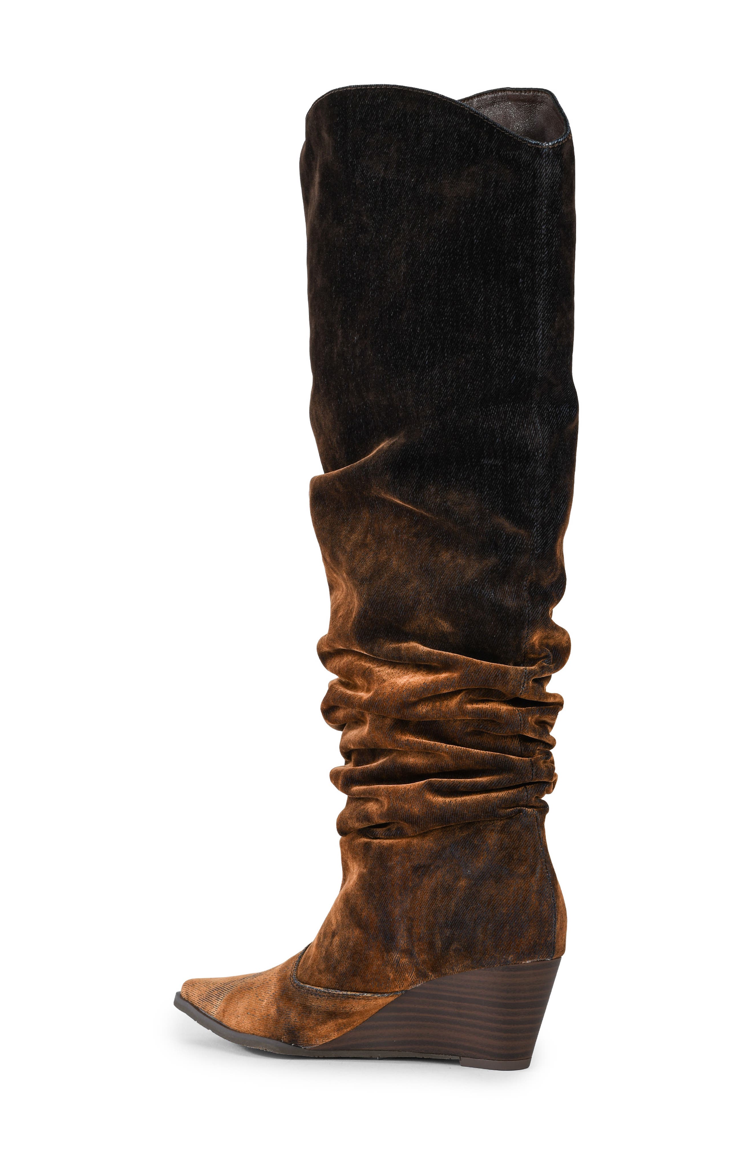 Westlake Over the Knee Boot, Alternate, color, BROWN