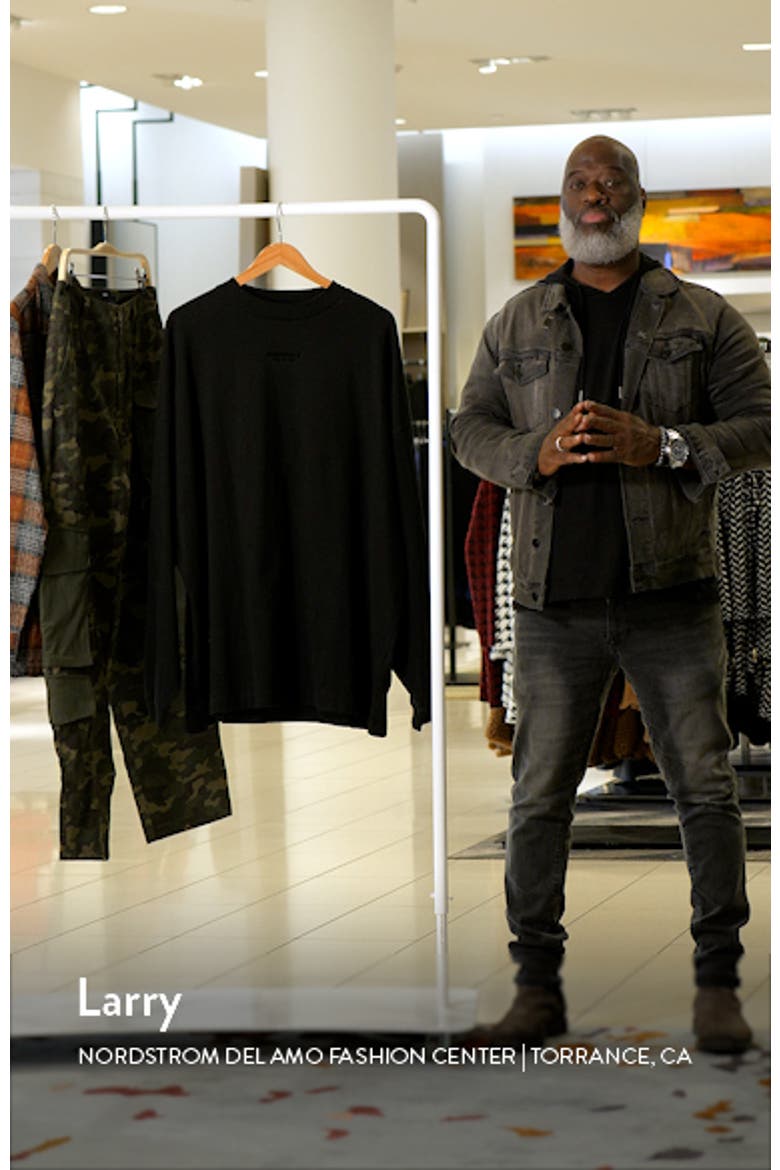 Essentials Long Sleeve Cotton T-Shirt video