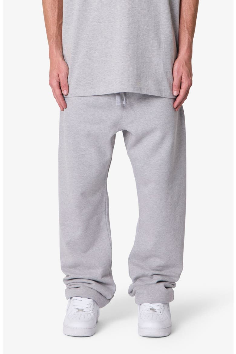Relaxed Heavy Basic Sweatpants, Main, color, MARLED GREY