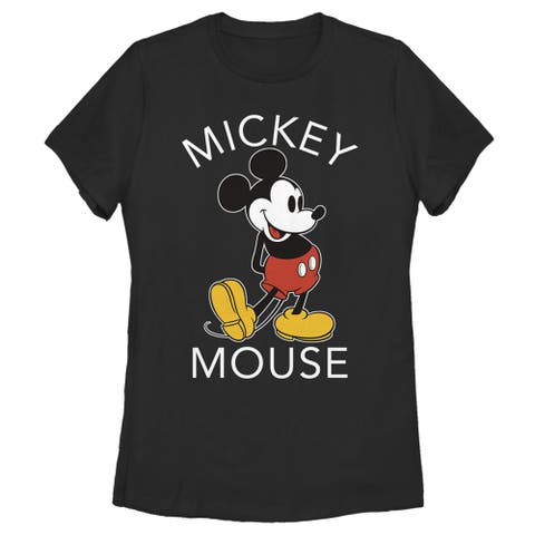 Women's Mickey & Friends Retro Mickey Mouse Pose  Graphic T-Shirt