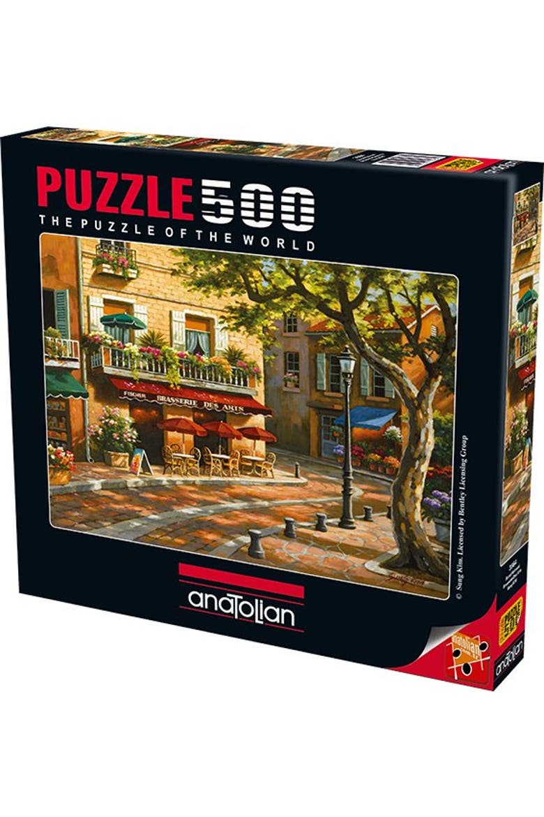 Brasserie Des Arts 500 piece Jigsaw Puzzle for Adults, Alternate, color, Multicolor