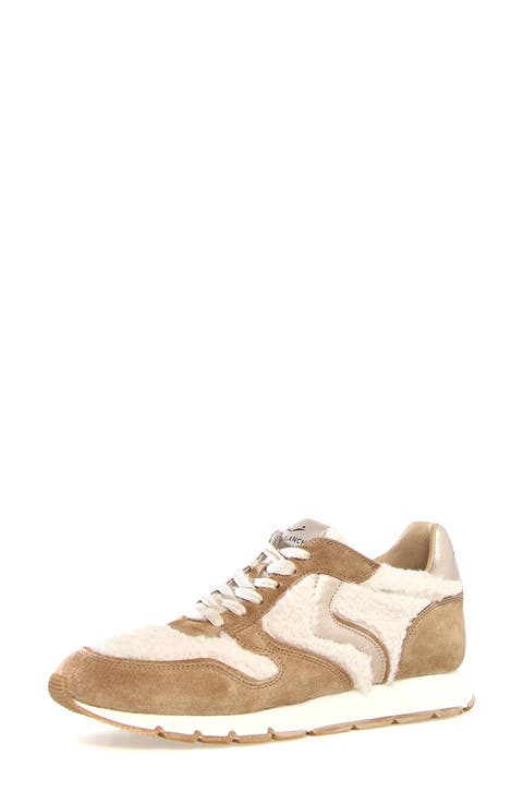 Julia Genuine Shearling Sneaker (Women)