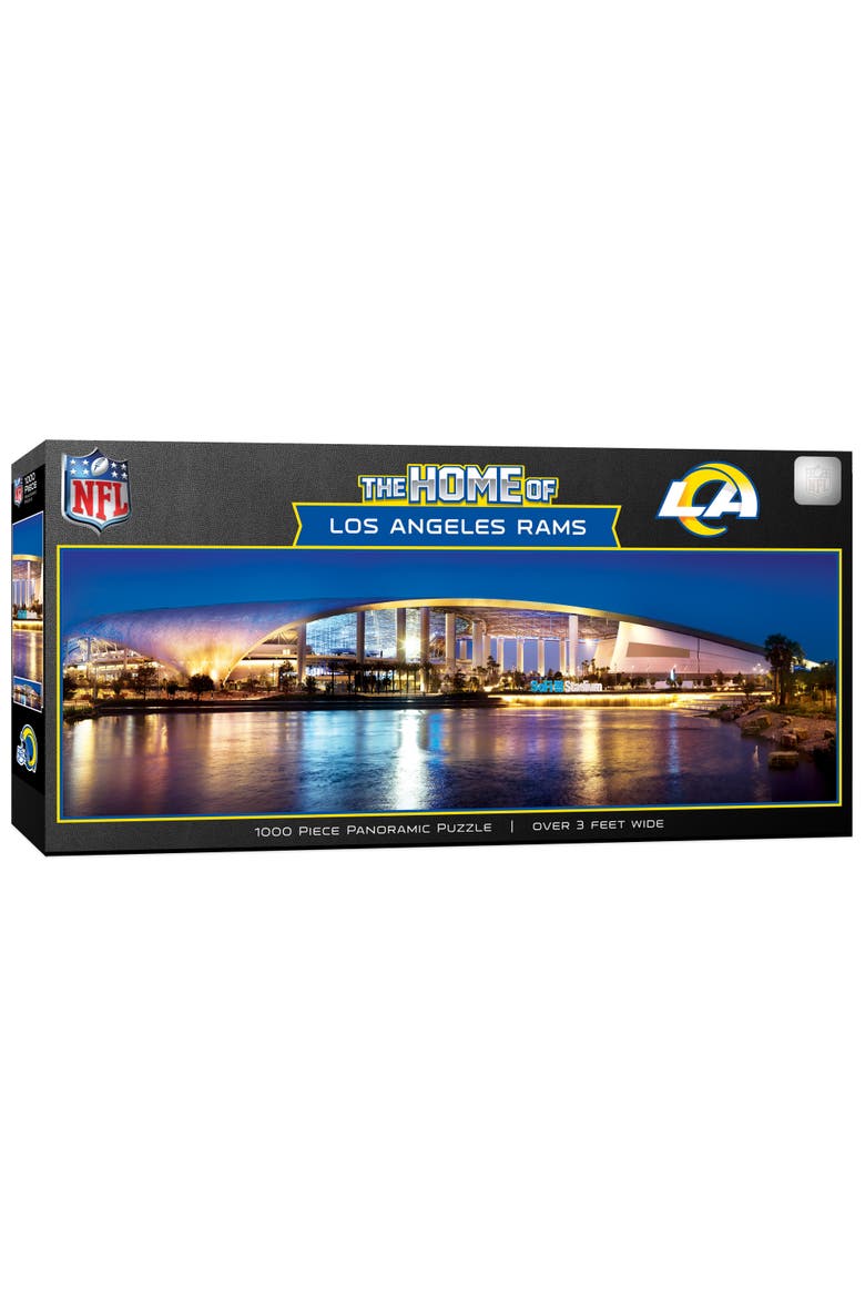 Los Angeles Rams 1000pc Panoramic Puzzle, Main, color, Multicolor
