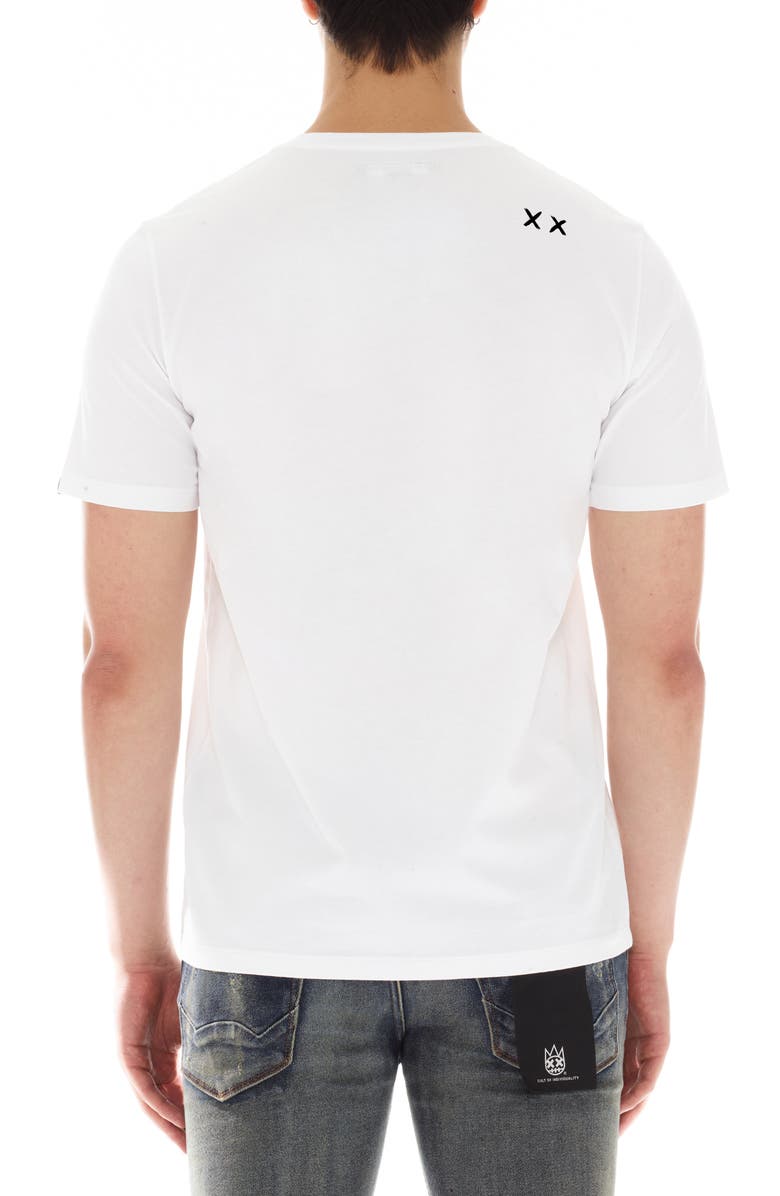 Cult of Individuality Shimuchan Cotton Graphic T-Shirt, Alternate, color, White