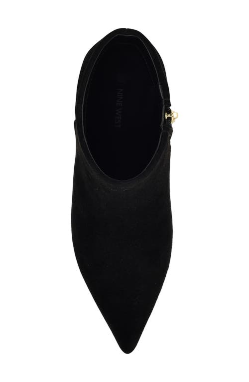 Nine West Hamesa Pointed Toe Bootie In Black