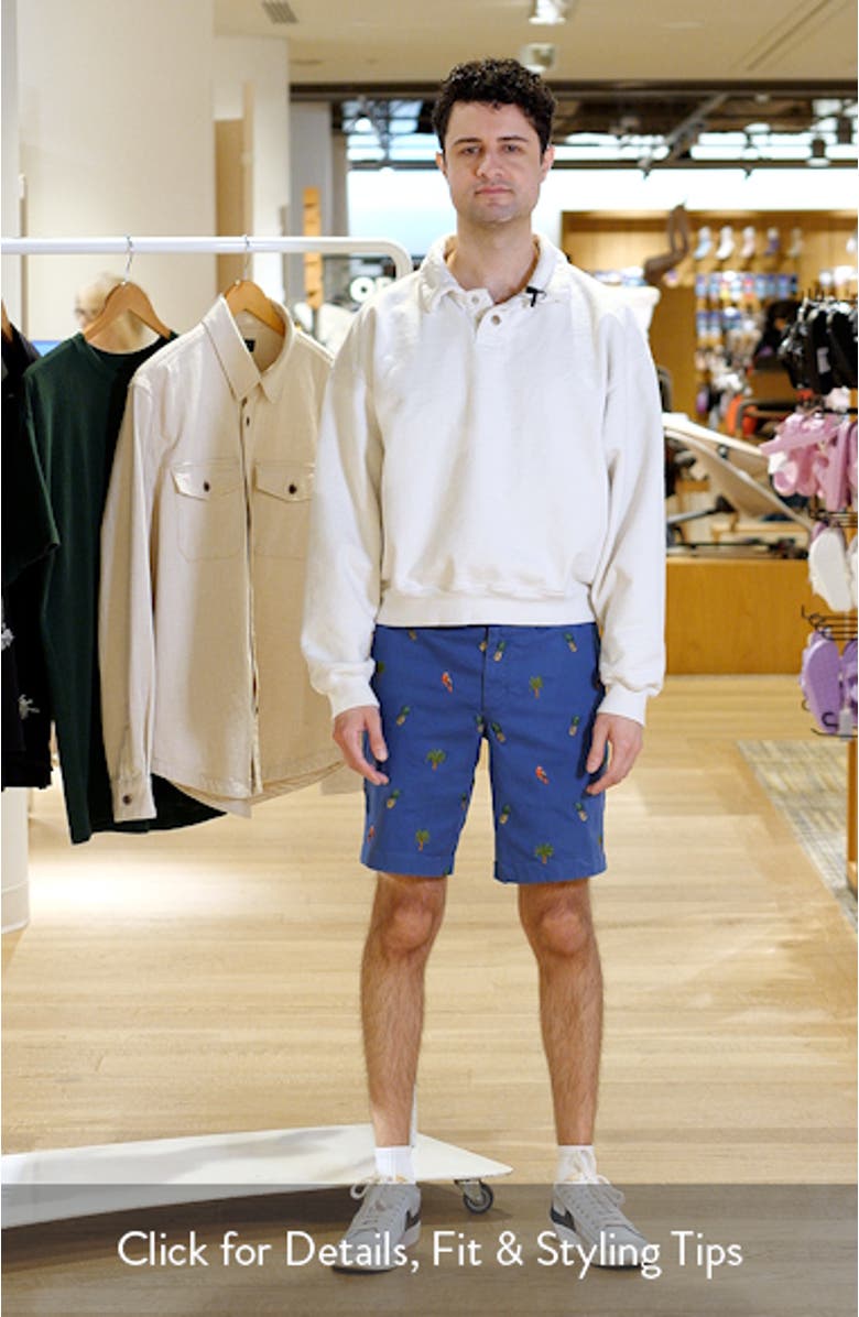 Boracay Tropic Tossup Flat Front Shorts, sales video thumbnail