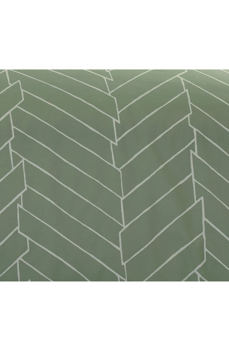 CITY SCENE Ceres Cotton Duvet Cover Set, Alternate, color, Light Pastel Green