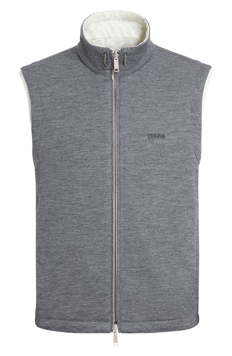 ZEGNA Zephyr Reversible Vest, Alternate, color, White