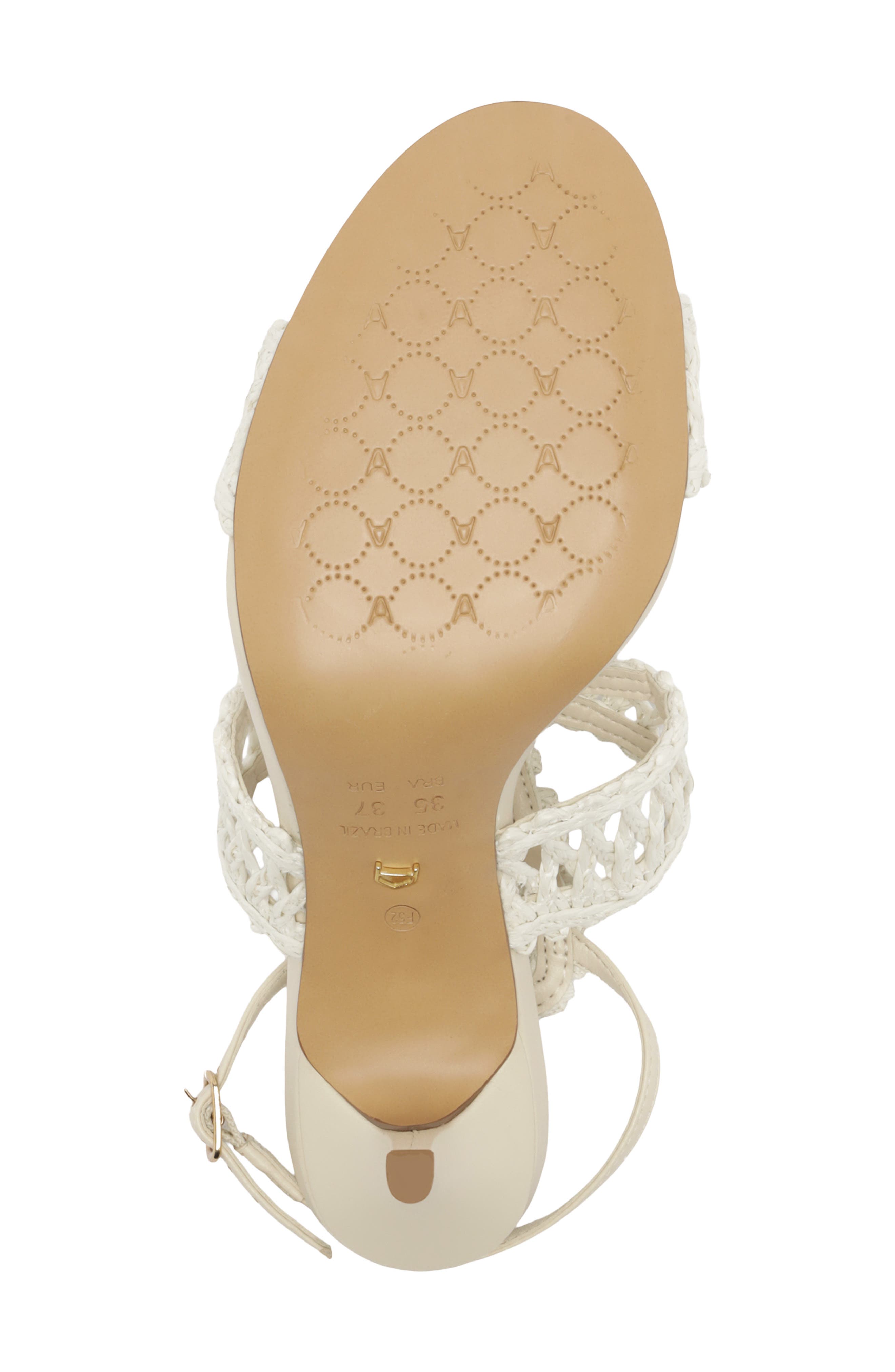 Arezzo Ciara Ankle Strap Sandal, Alternate, color, Panacota