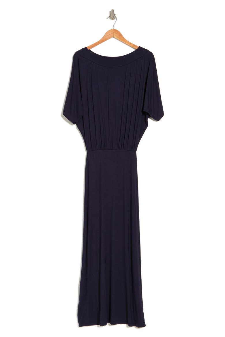 Dolman Sleeve Maxi Dress, Alternate, color, NAVY