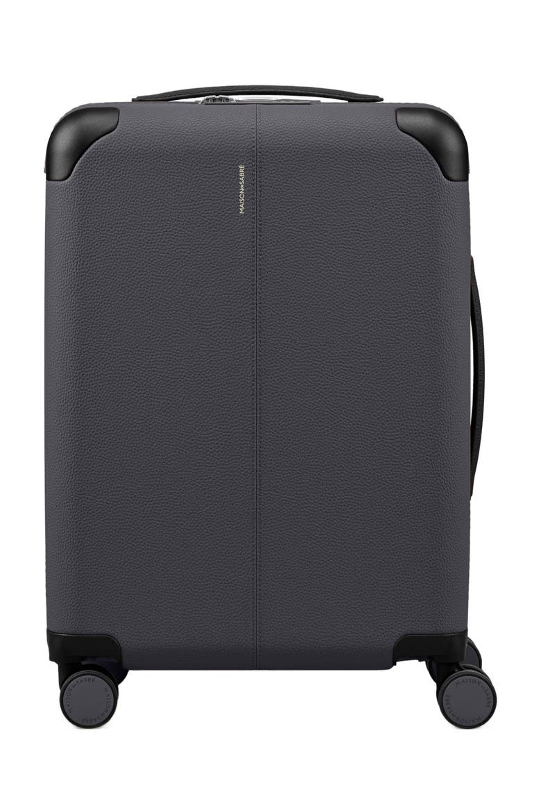 The Carry On Suitcase, Alternate, color, Graphite Caviar