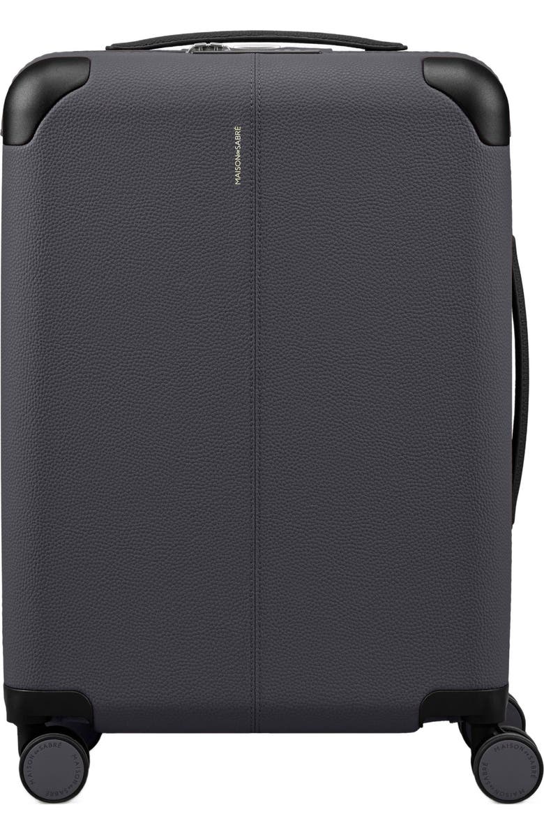 MAISON de SABRÉ The Carry On Suitcase, Alternate, color, Graphite Caviar