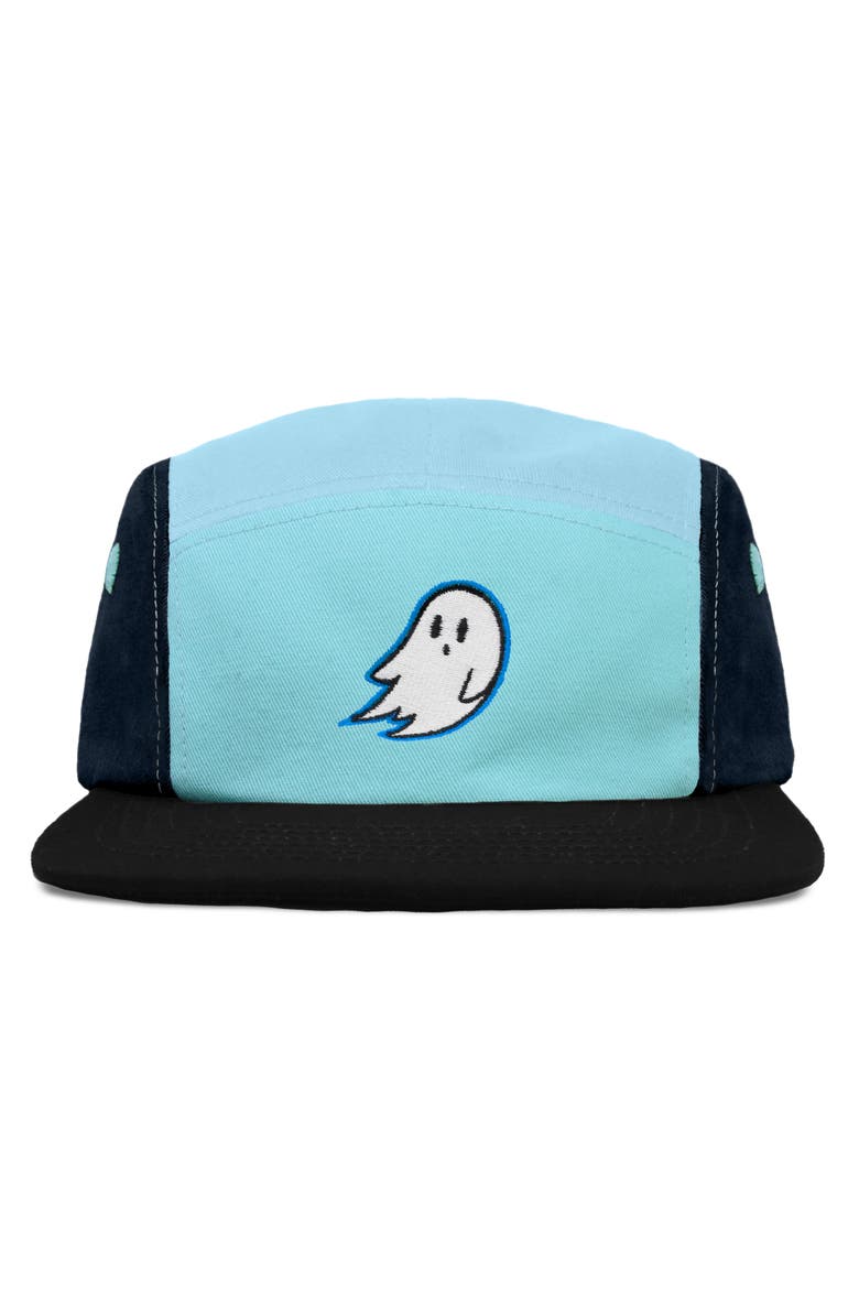 Mens Ghost 5 Panel Camper Hat, Main, color, Light Blue