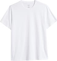 Open Edit Crewneck Stretch Cotton T-Shirt