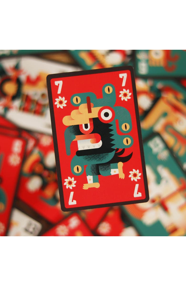 IELLO Prophecy Strategic Trick Taking Card Game,Mayan Themed Betting Game Ages 10+, Alternate, color, Multicolored