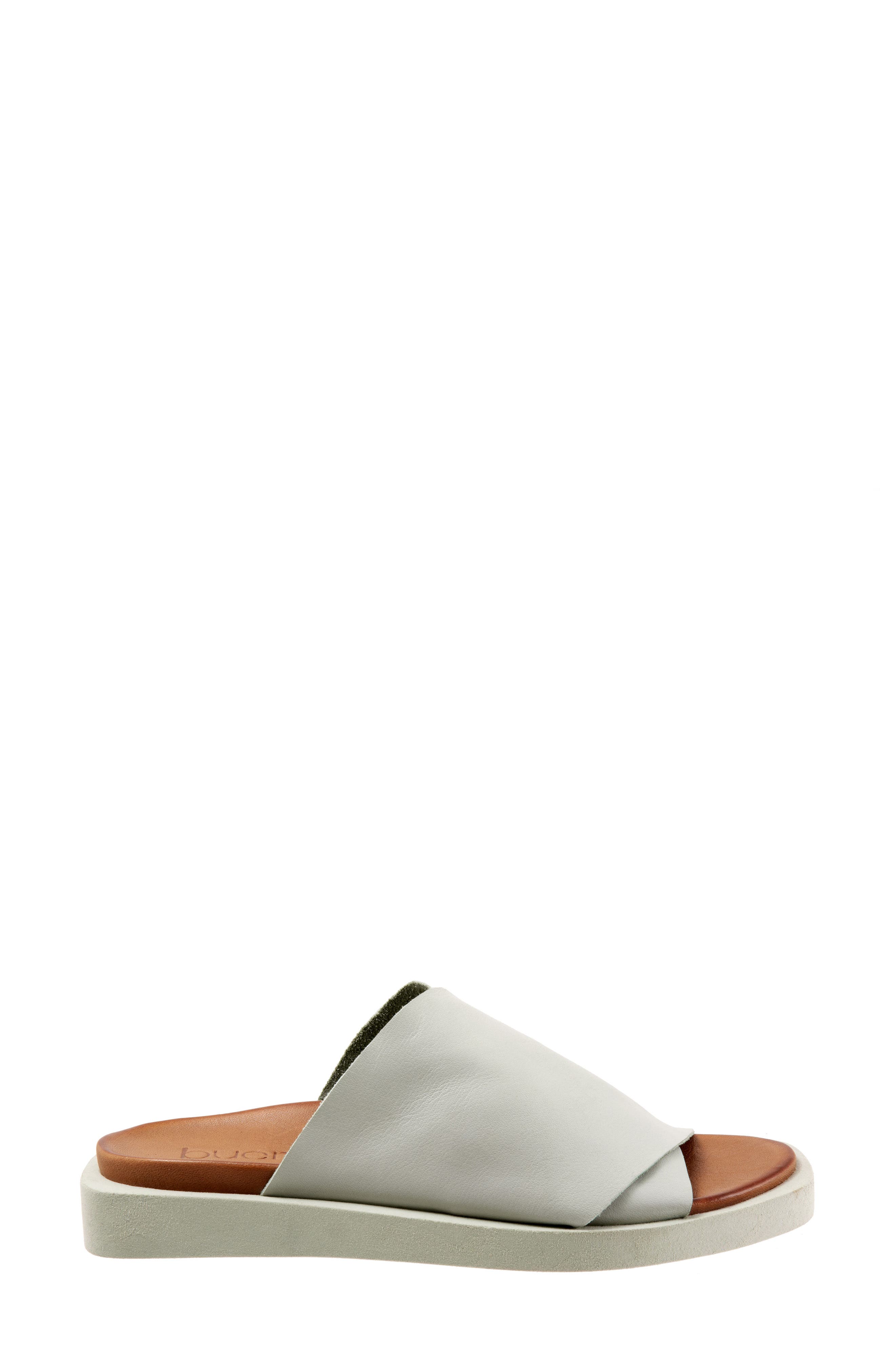 Jesse Slide Sandal, Alternate, color, PALE GREEN