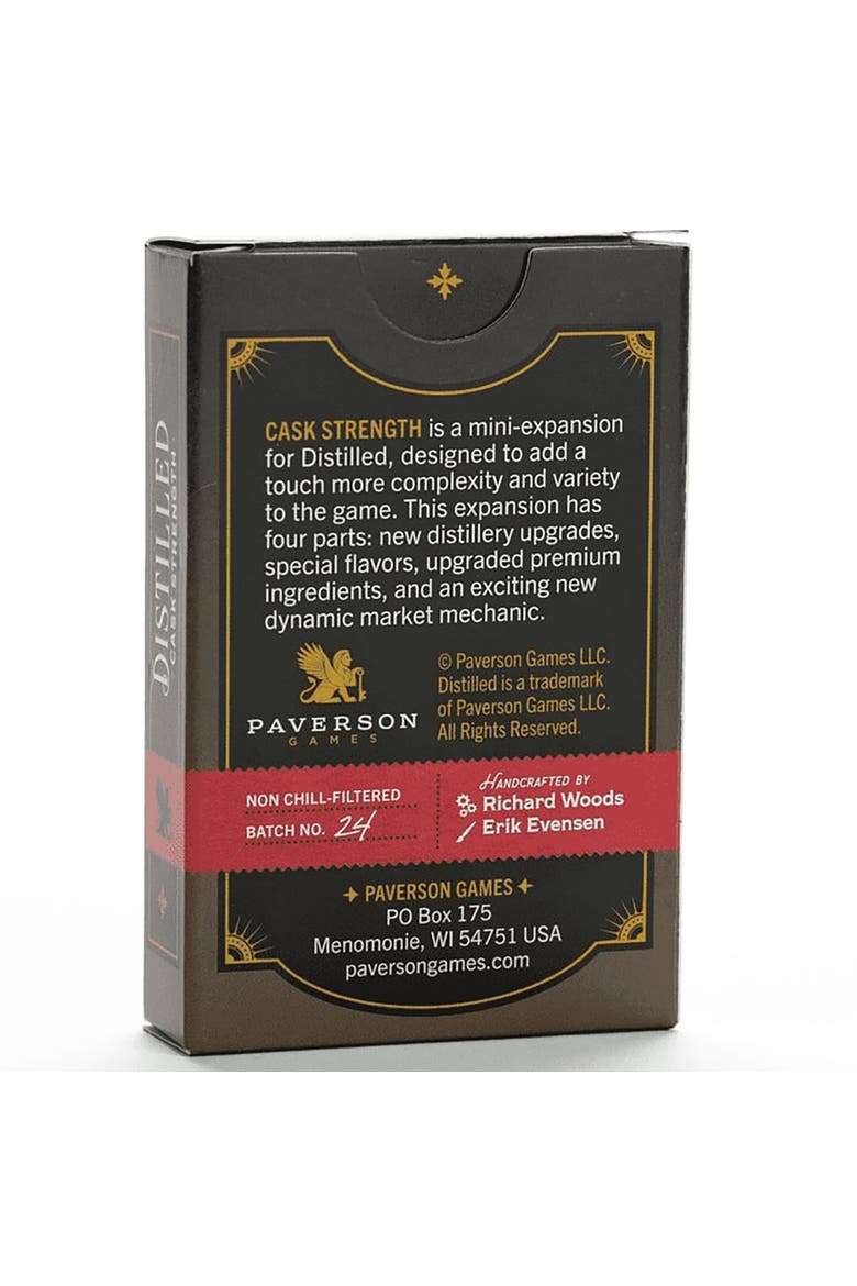 Distilled Cask Strength 55 Card Mini Expansion, Ages 14+, Alternate, color, Multicolored