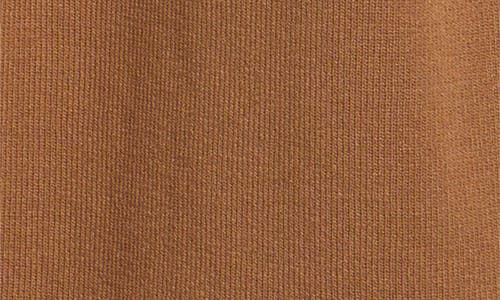 Ak Anne Klein Plus Size Kissing-front Side-slit Cardigan In Brown