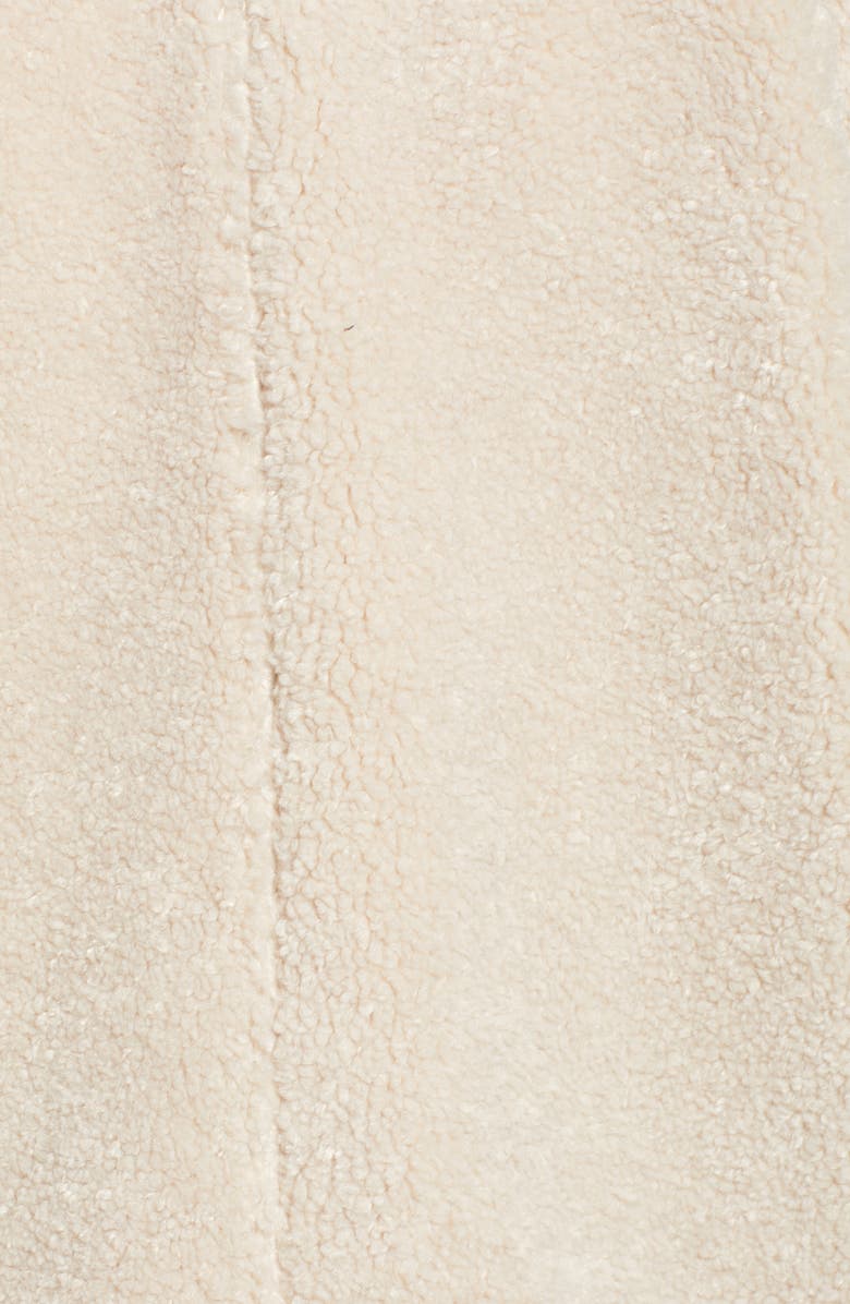 Something Navy Faux Shearling Jacket, Alternate, color,