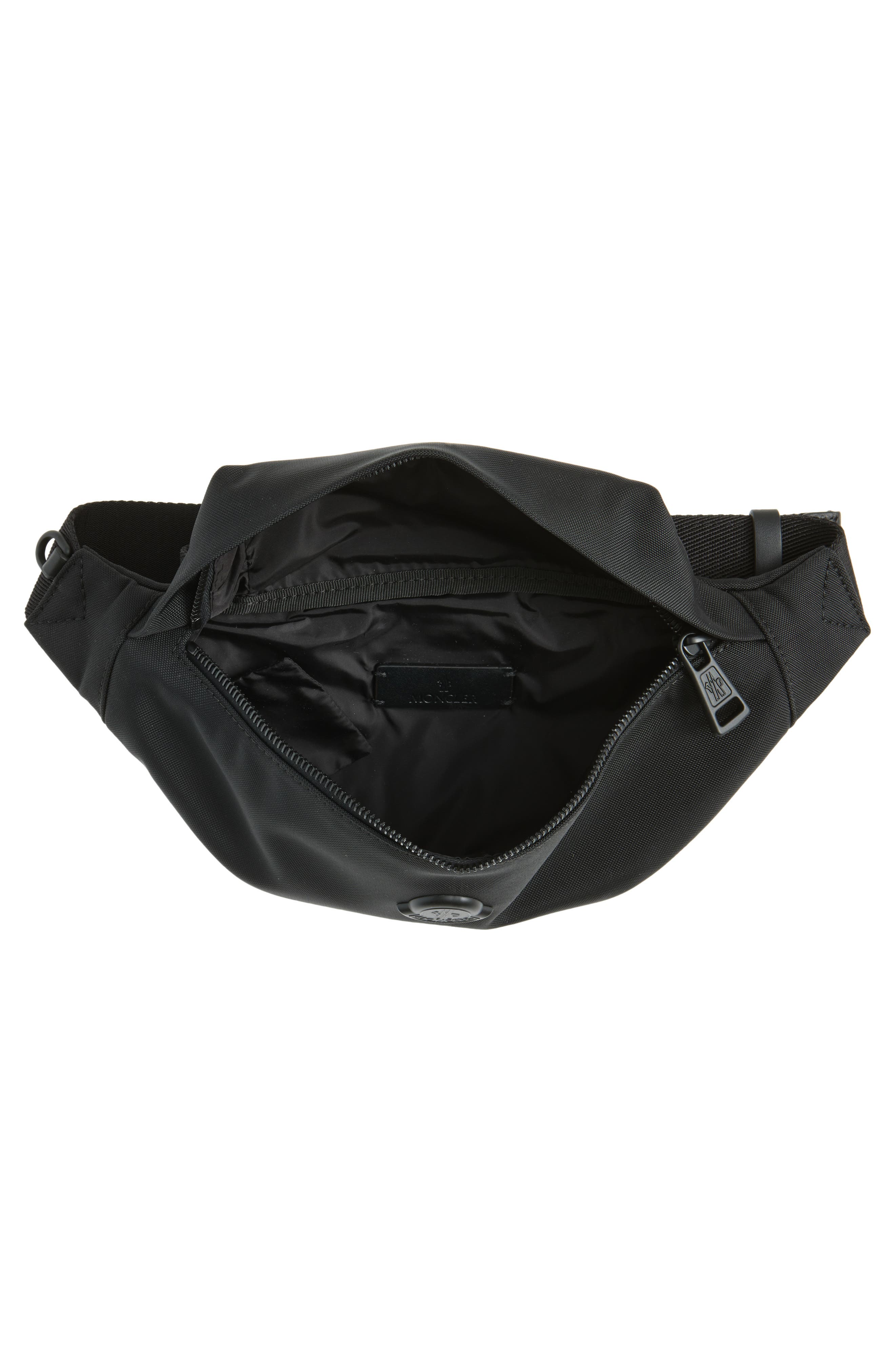 Small Durance Water Repellent Belt Bag, Alternate, color, BLACK/ BLACK/ BLACK