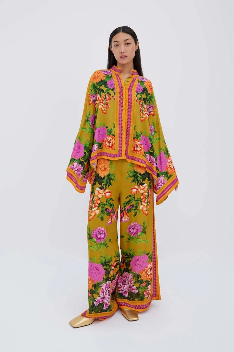 Alisa Green Viscose Shirt, Main, color, Green