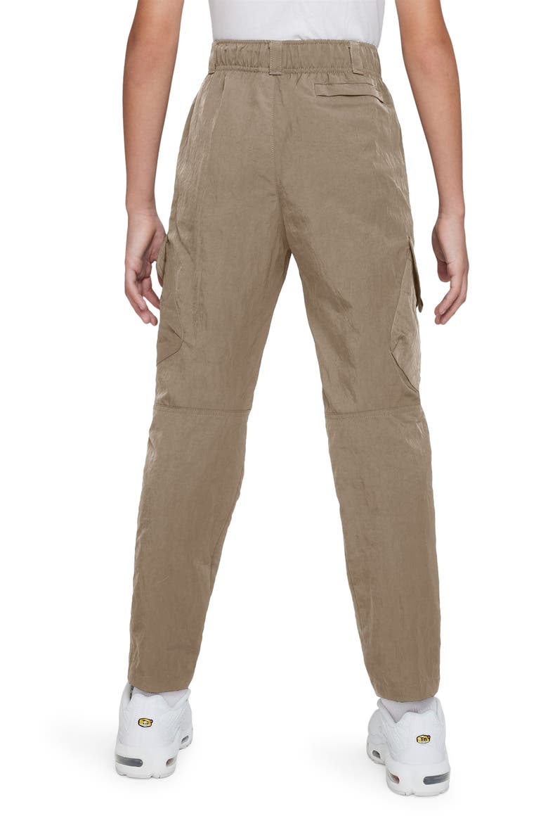 Kids' Sportswear Cargo Pants, Alternate, color, KHAKI