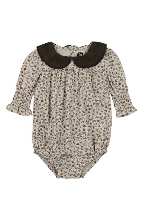 Eyelet Smocked Bodysuit (Baby)