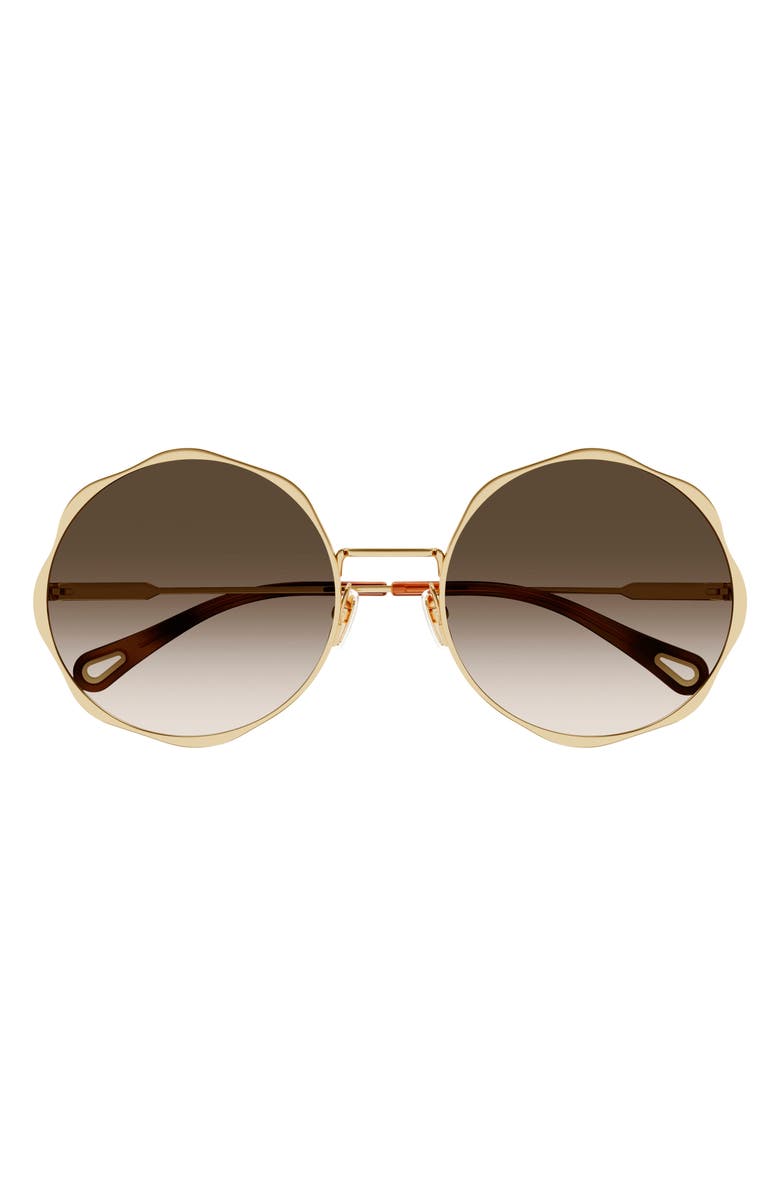 Chloé 59mm Round Sunglasses, Main, color,