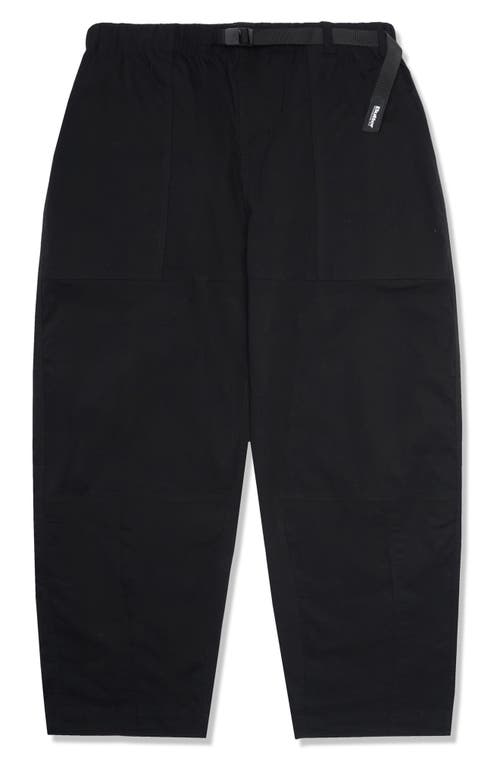 Butter Goods TRS Stretch Cotton Pants in Black 