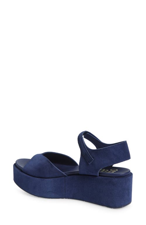 Shop Pedro Garcia Nirvana Platform Sandal In Marina Castoro