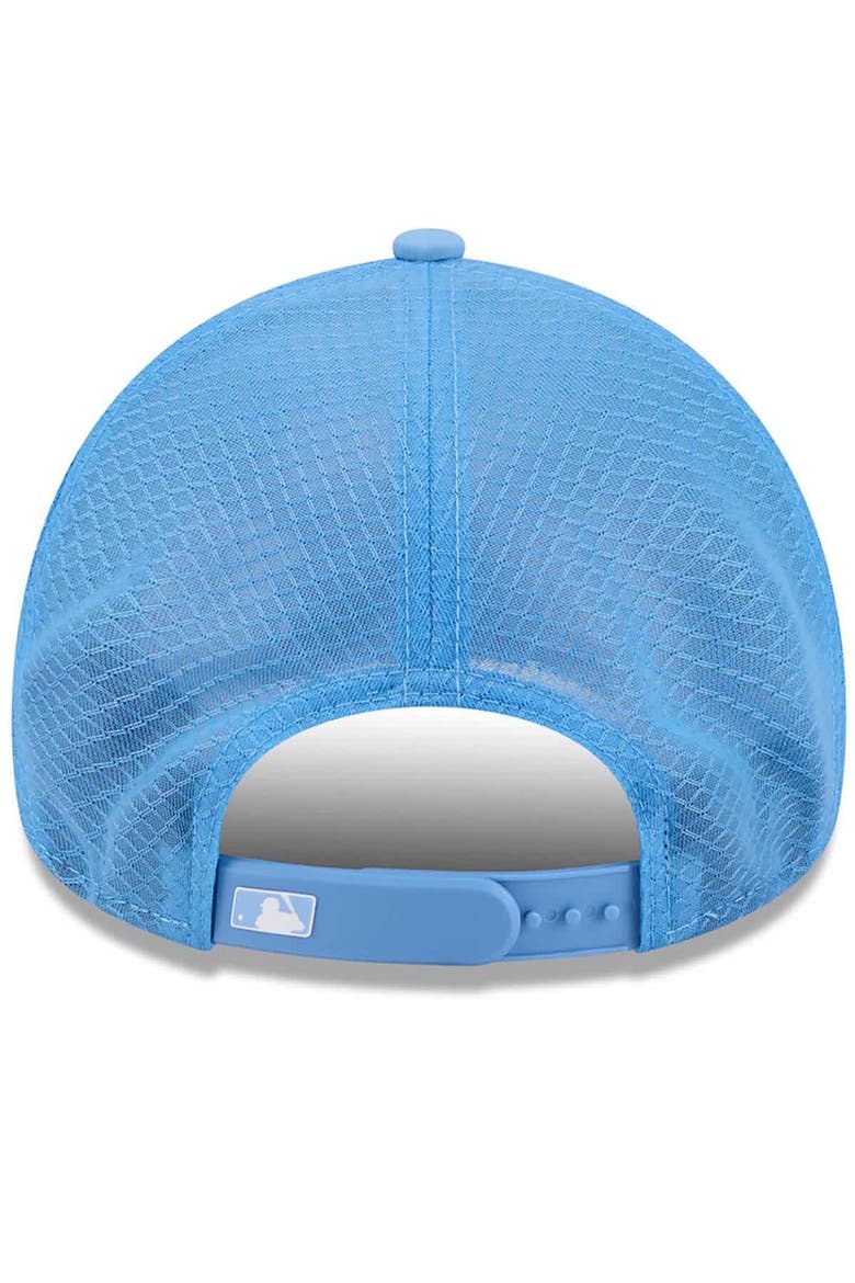 Men's New Era Light Blue Kansas City Royals 2026 Batting Practice Alternate Apex 9FORTY Adjustable Hat, Alternate, color, Light Blue